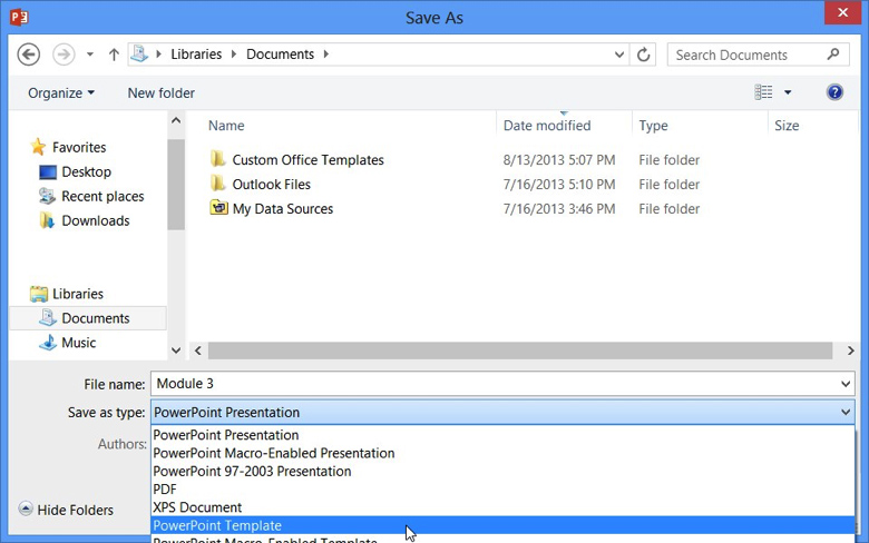 How To Change Custom Office Templates Folder Location In